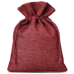 pochon-jute-bordeaux Plutôt Boites ou plutôt Pochons ?