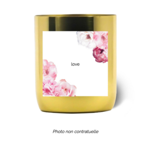 Bougie personnalisable