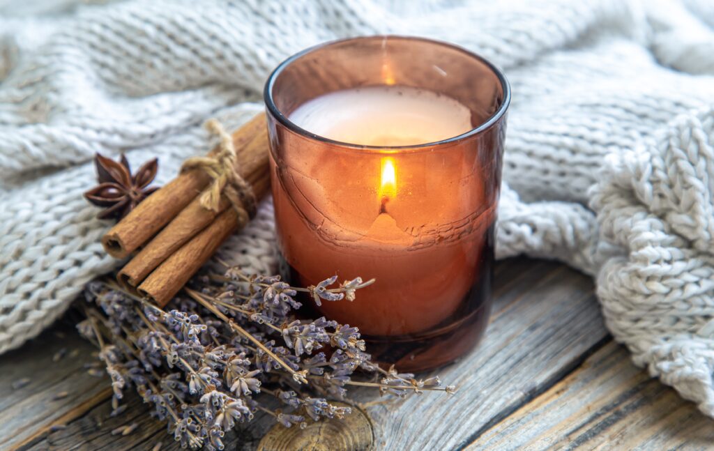 Nos bougies en cire naturelle et parfumées