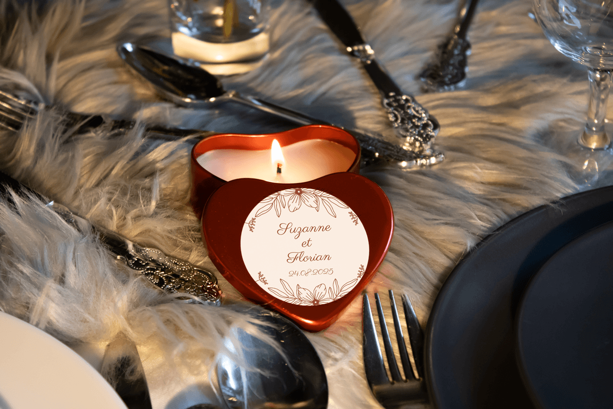 Où commander vos bougies mariages personnalisées bougie personnalisée cadeau invités ?