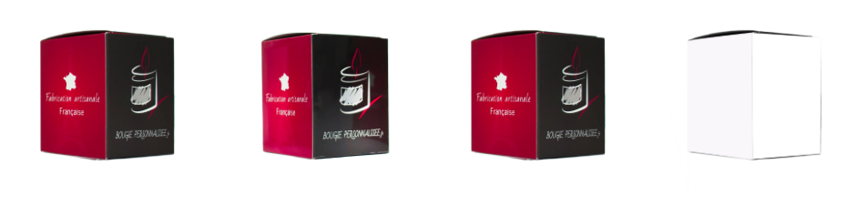 boite, bougie, personnalisée, emballage, packaging, carton