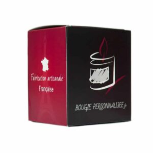 Boite personnalisée emballage packaging bougie
