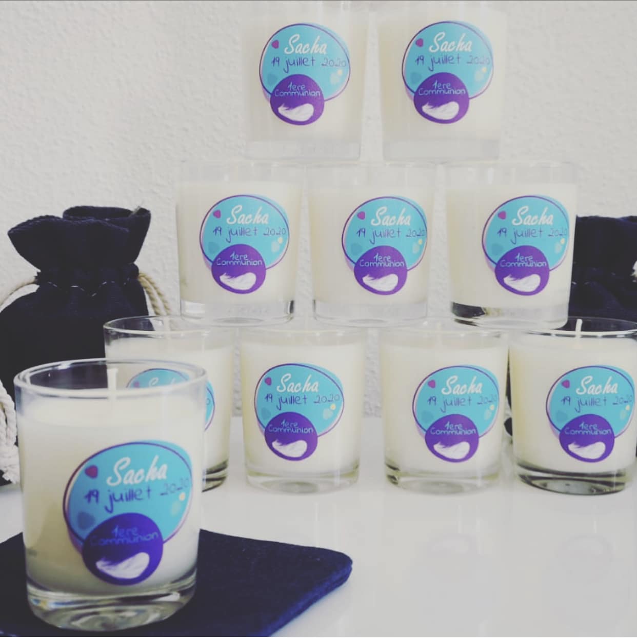 bougies communion évènement mariage bapteme