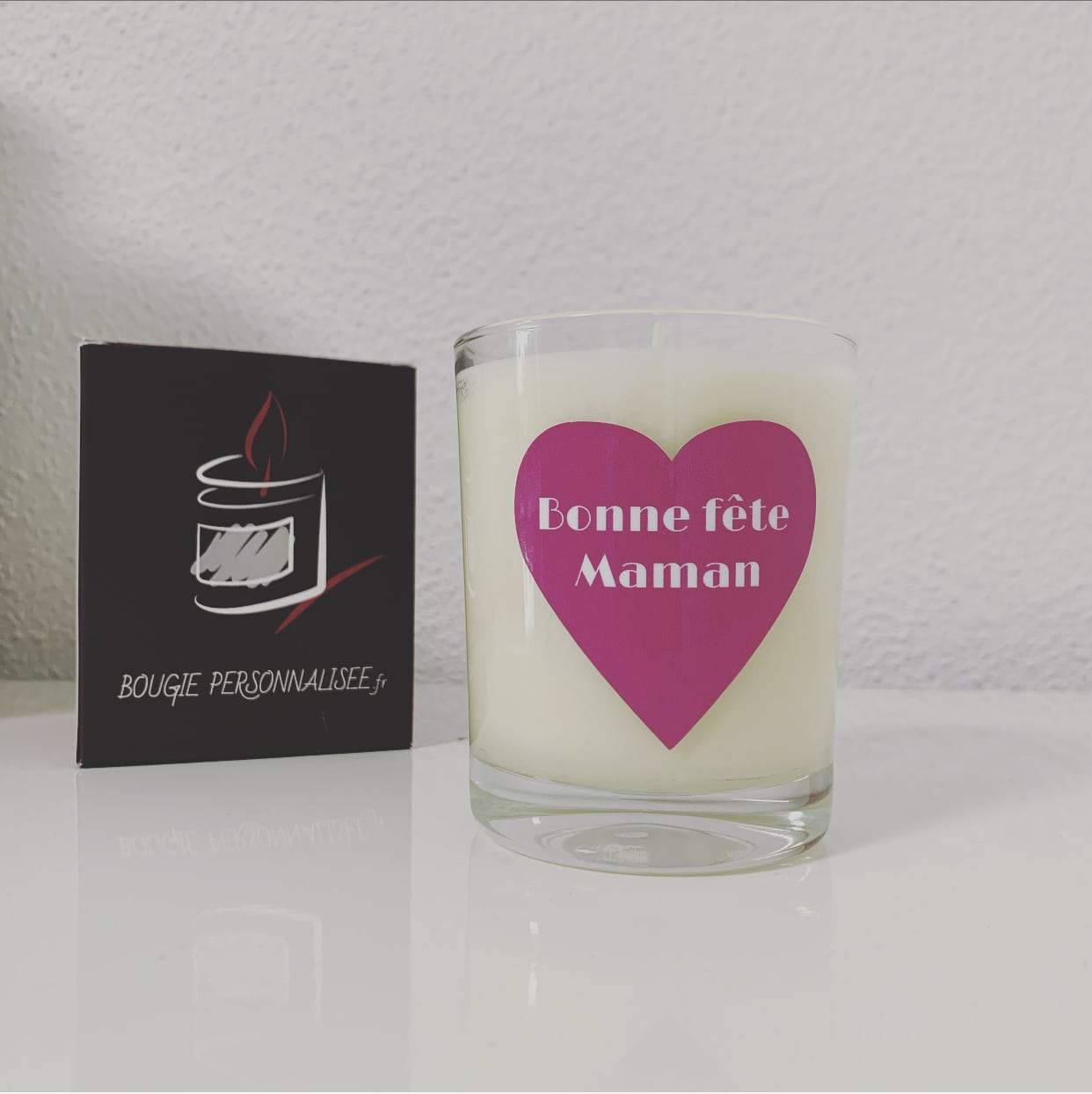 bougie boite personnalisée fabrication française