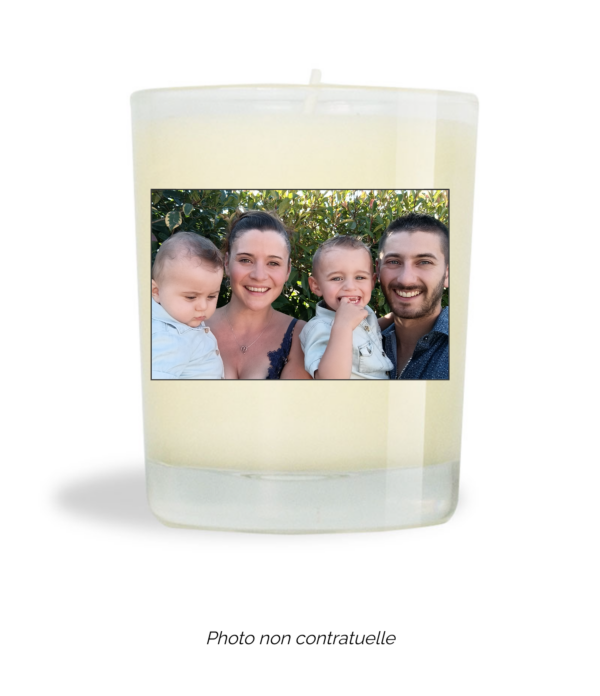 Bougie personnalisée cadeau  pour maitresses