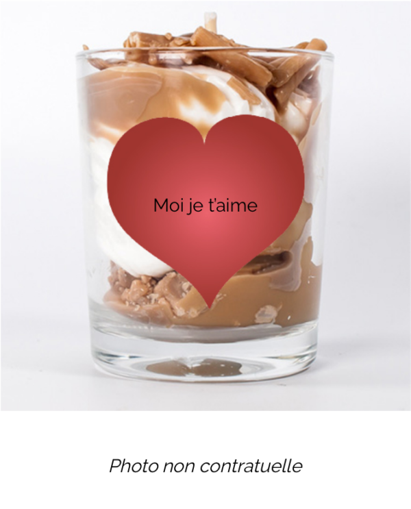 Bougie personnalisée Cadeau  de Pâques