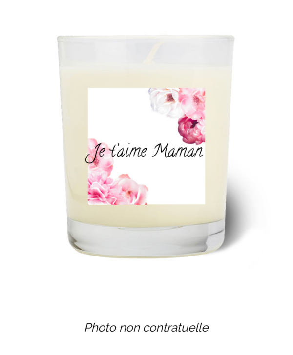 Bougie personnalisée Cadeau  de Pâques