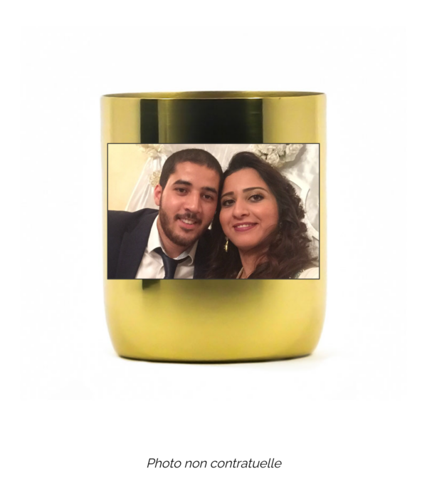 Bougie personnalisée Cadeau  de Pâques