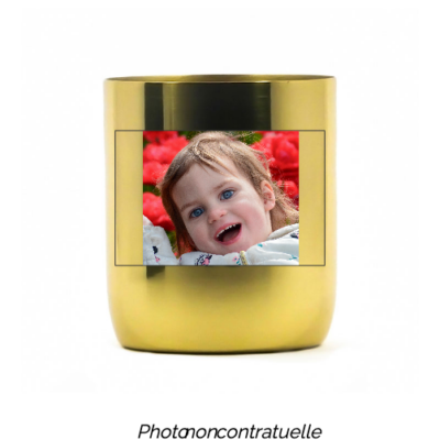 Bougie personnalisée Cadeau  de Pâques