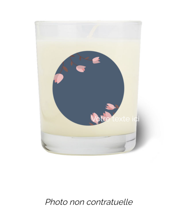 Bougie personnalisée Cadeau  de Pâques