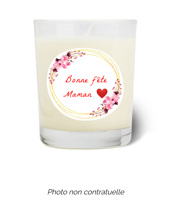Bougie personnalisée Cadeau  de Pâques