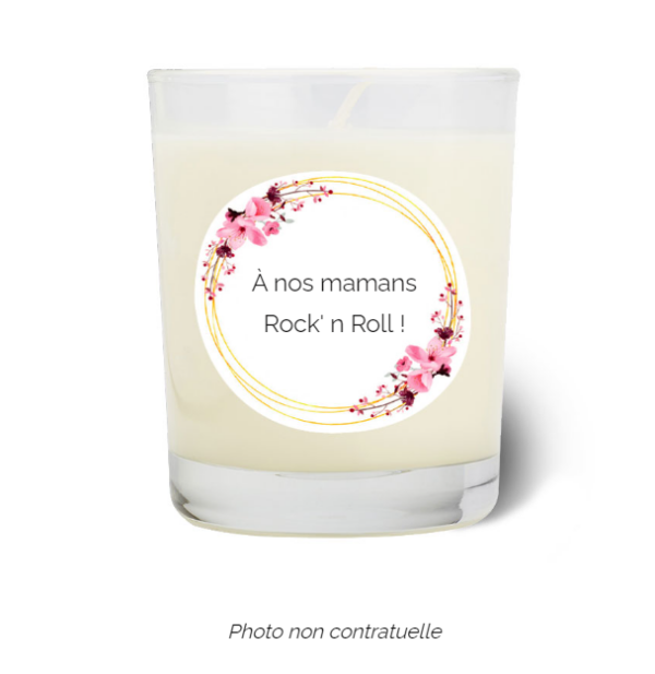 Bougie personnalisée Cadeau  de Pâques