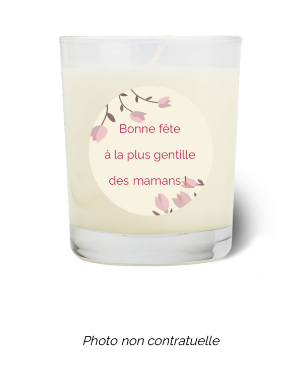 Bougie personnalisée Cadeau  de Pâques