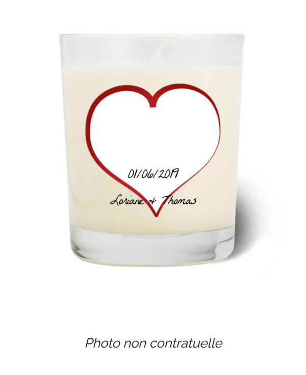Bougie personnalisée Cadeau  de Pâques