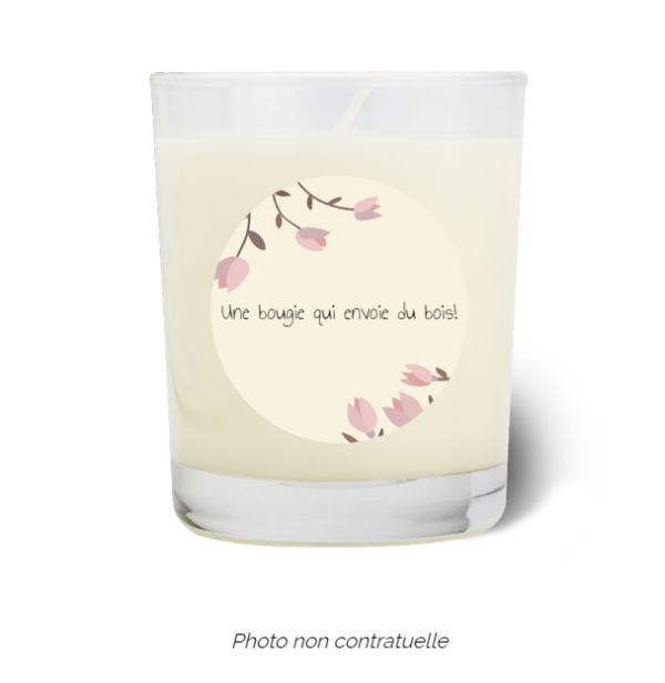 Bougie personnalisée Cadeau  de Pâques