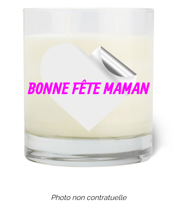Bougie personnalisée Cadeau  de Pâques