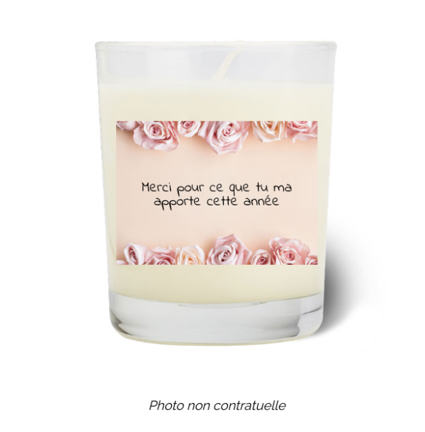Bougie personnalisée Cadeau  de Pâques