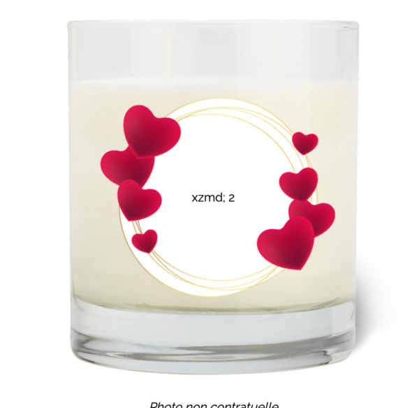 Bougie personnalisée Cadeau  de Pâques