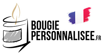 Bougie personnalisée – Cadeau d'entreprise, mariage ou création de marque