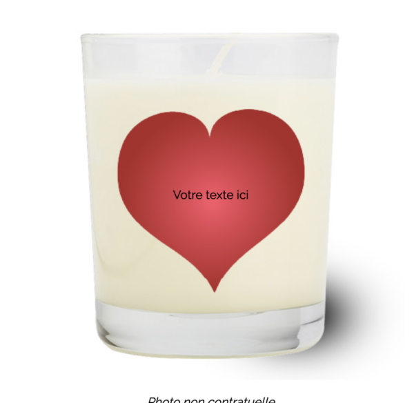 Bougie personnalisée Cadeau  de Pâques