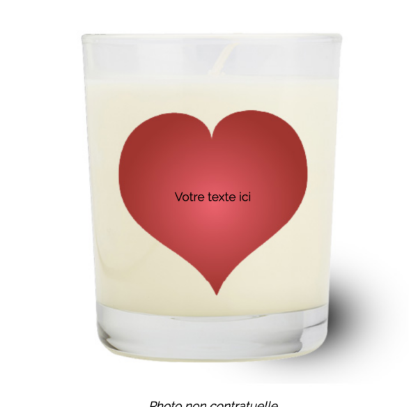 Bougie personnalisée Cadeau  de Pâques