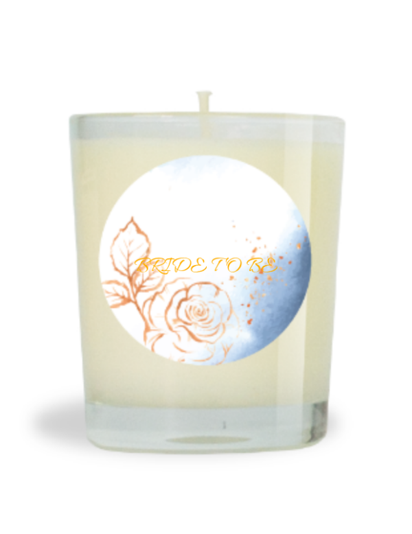 Bougie parfumée naturelle 130g Monoï de Tahiti - BRIDE TO BE