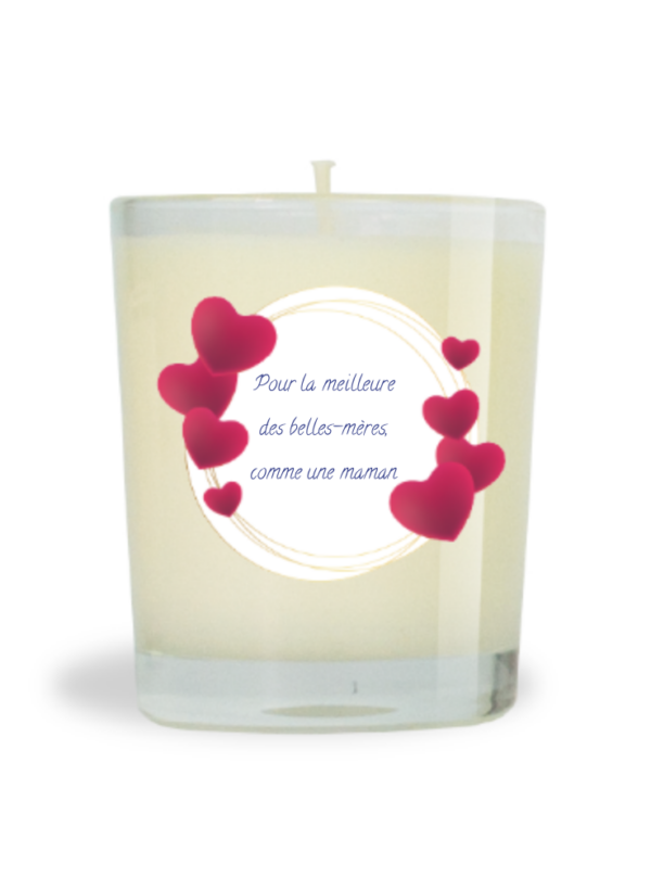 Bougie parfumée naturelle 130g Monoï de Tahiti - Pour la meilleure
des belles-mères,
comme une maman