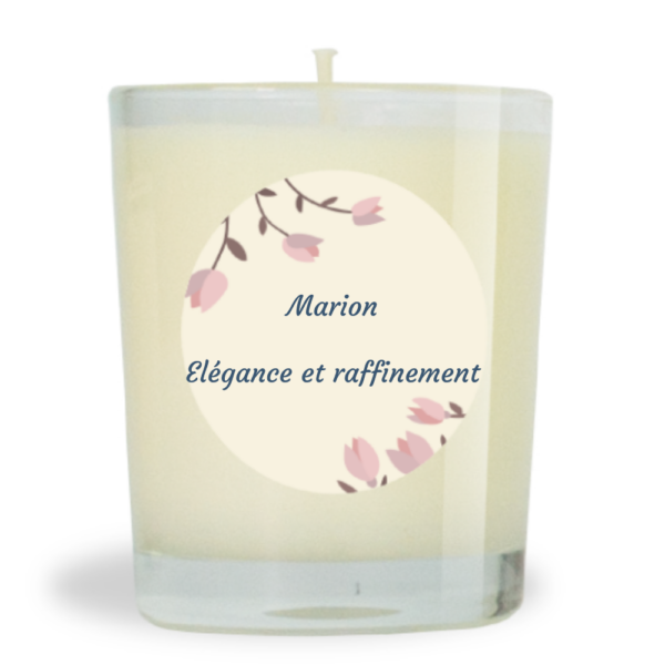 Bougie parfumée naturelle 75g Framboise Gourmande - Marion
Elégance et raffinement