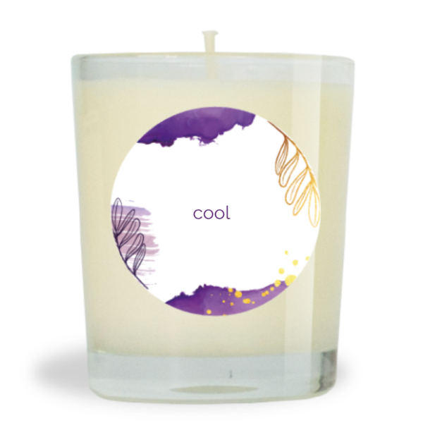 Bougie parfumée naturelle 130g Framboise Gourmande - cool
