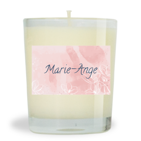 Bougie parfumée naturelle 75g Roses des Bois - Marie-Ange