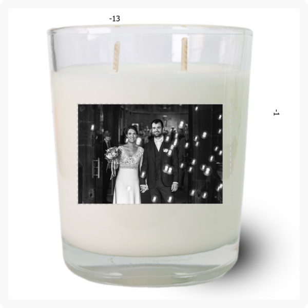 Bougie parfumée naturelle 350g Roses des Bois -