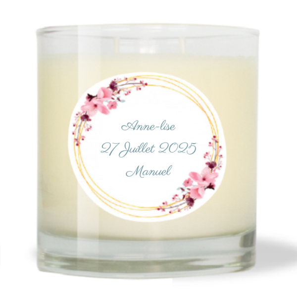 Bougie parfumée naturelle 240g Fleurs de Coton - Anne-lise27 Juillet 2025Manuel